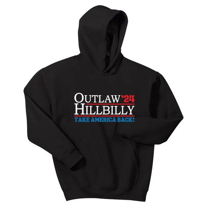 Outlaw Hillbilly Elections Kids Hoodie