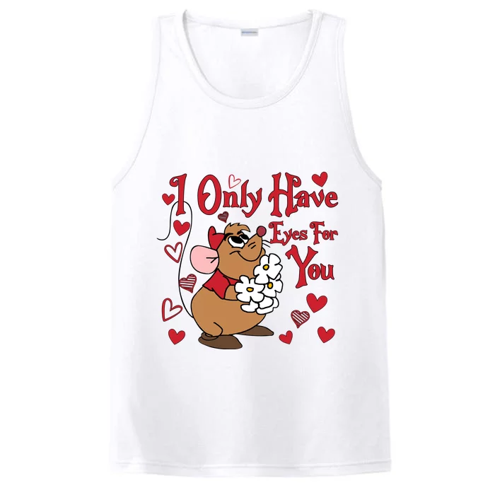 Only Have Eyes For You Gus Valentines Day Gus Lover Couple Matching Performance Tank