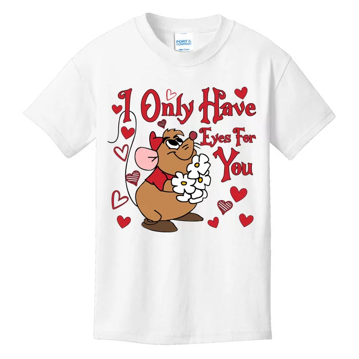 Only Have Eyes For You Gus Valentines Day Gus Lover Couple Matching Kids T-Shirt