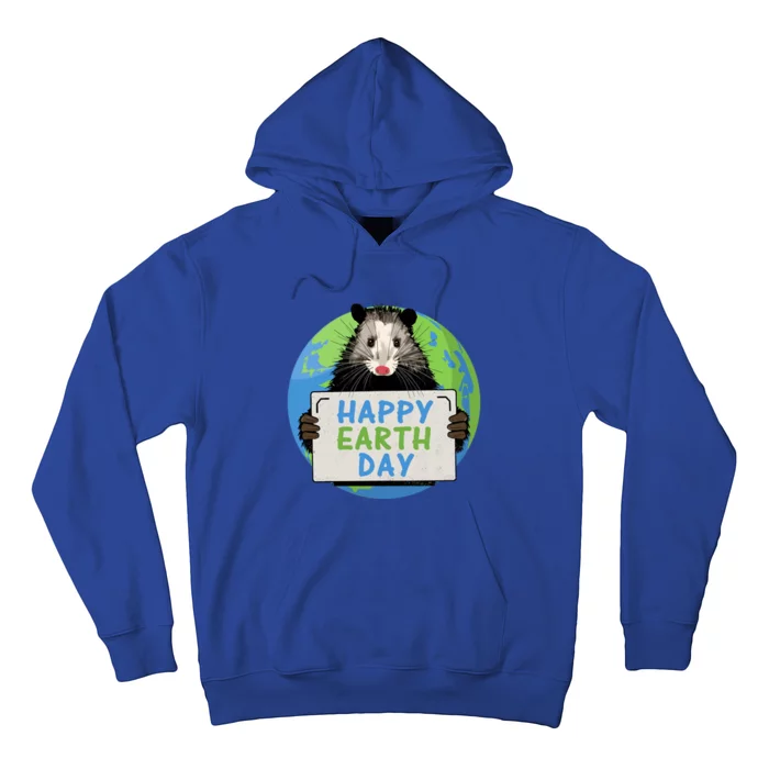 Opossum Happy Earth Day Lovers Funny Possum Gift Hoodie