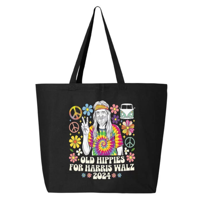 Old Hippies For Harris Waltz 2024 25L Jumbo Tote