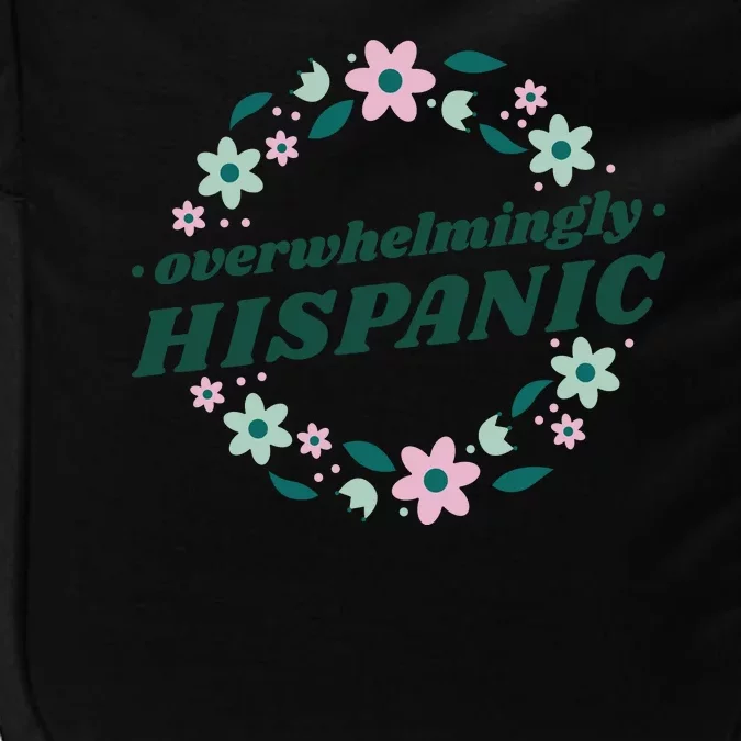 Overwhelmingly Hispanic Floral Impact Tech Backpack