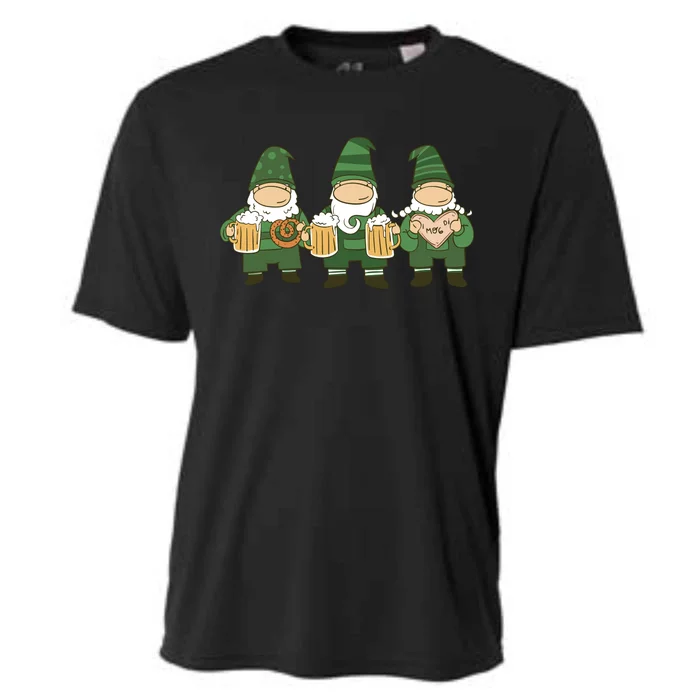 Oktoberfest Holiday Gnomes Cooling Performance Crew T-Shirt