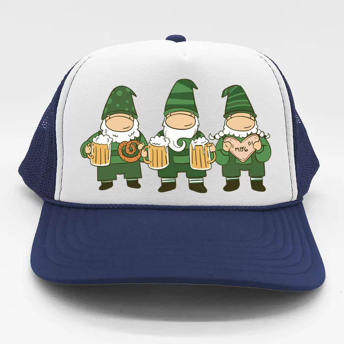 Oktoberfest Holiday Gnomes Trucker Hat