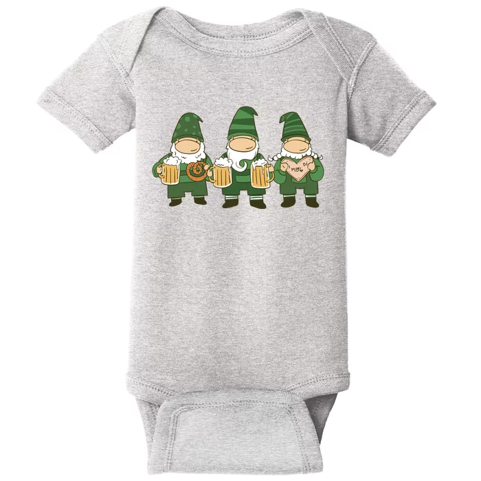 Oktoberfest Holiday Gnomes Baby Bodysuit