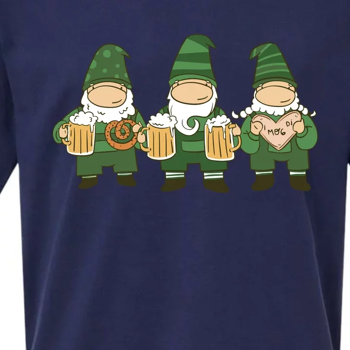 Oktoberfest Holiday Gnomes Sueded Cloud Jersey T-Shirt