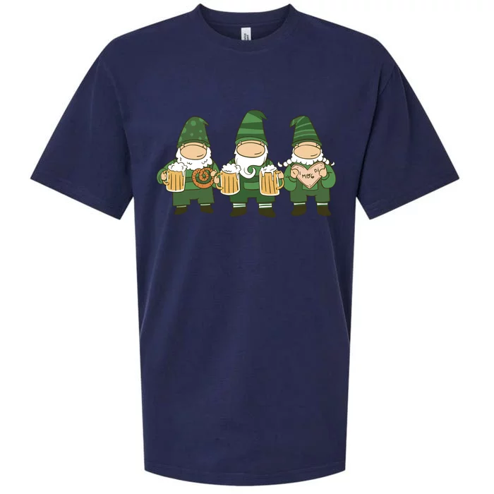 Oktoberfest Holiday Gnomes Sueded Cloud Jersey T-Shirt