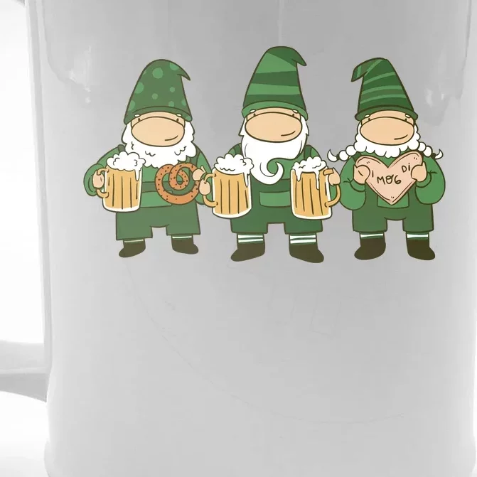 Oktoberfest Holiday Gnomes Front & Back Beer Stein