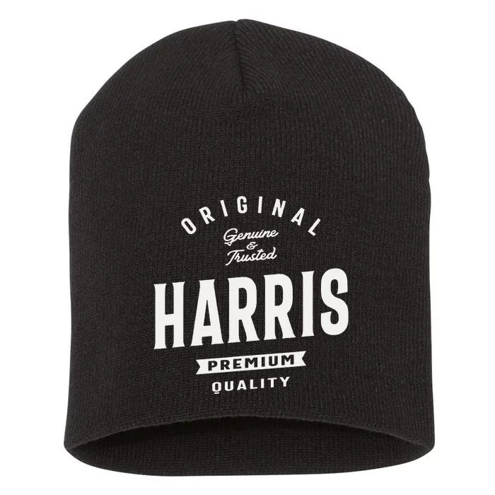 Original Harris Genuine And Trusted Name Harris Short Acrylic Beanie