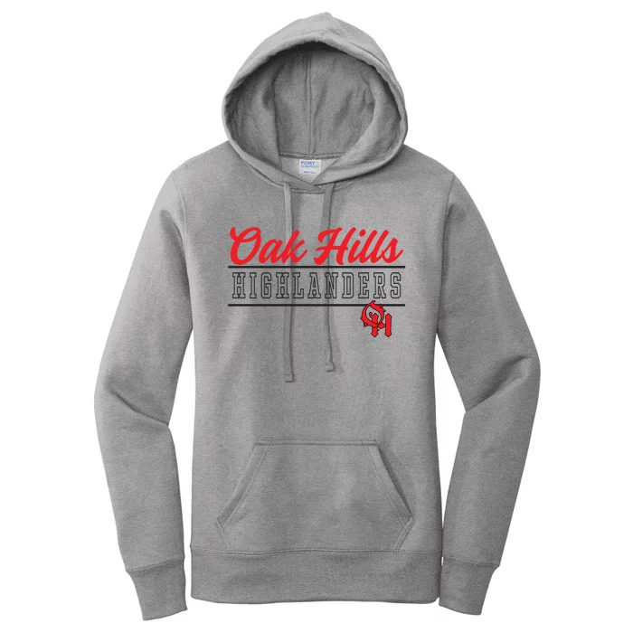 Oak Hills High School Highlanders Cute Gift C4 Women's Pullover Hoodie