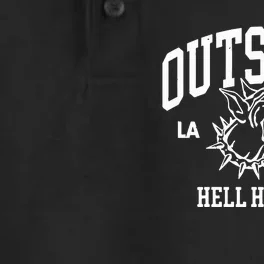 Outsider Hell Hounds La Ca Dry Zone Grid Performance Polo