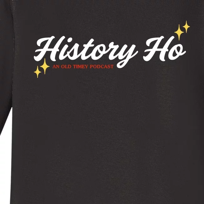 Oldtimeypodcast History Ho An Old Timey Podcast Baby Long Sleeve Bodysuit