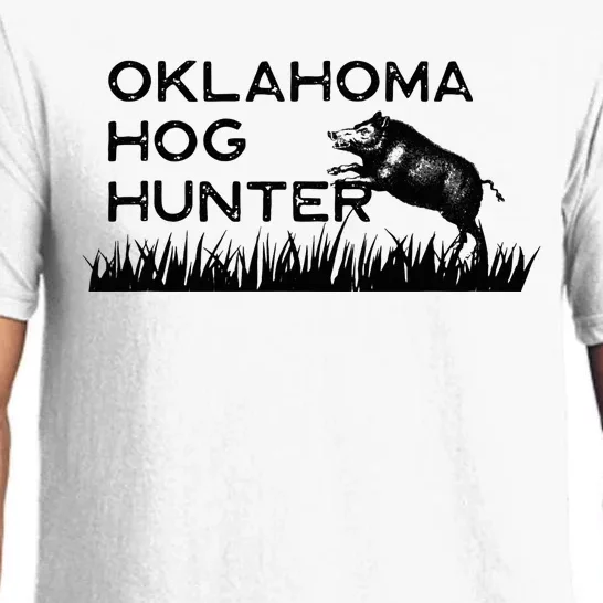 Oklahoma Hog Hunter Feral Boar Texas Pajama Set