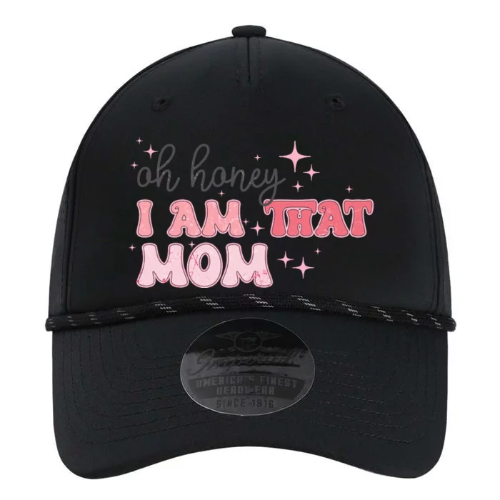 Oh Honey I Am That Mom Funny Boho Groovy Mom Performance The Dyno Cap