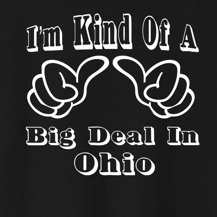 Ohio Big Deal Women's Crop Top Tee