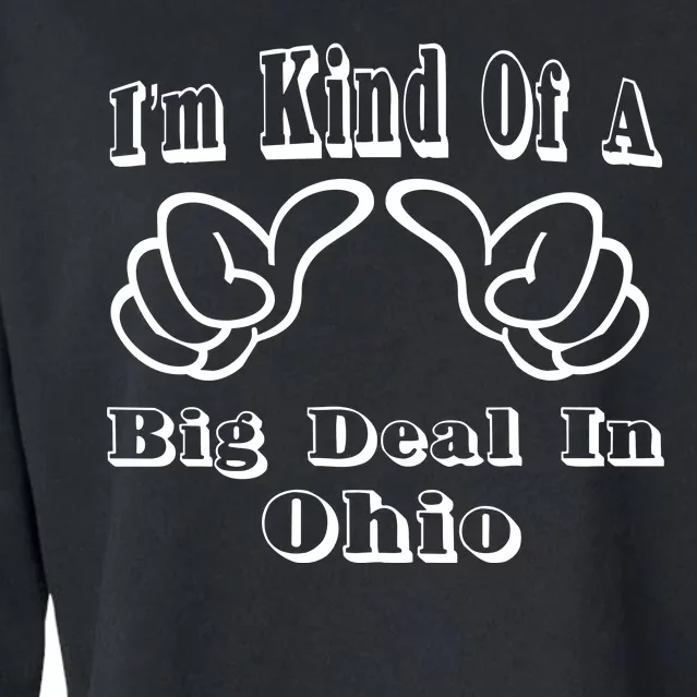 Ohio Big Deal Cropped Pullover Crew