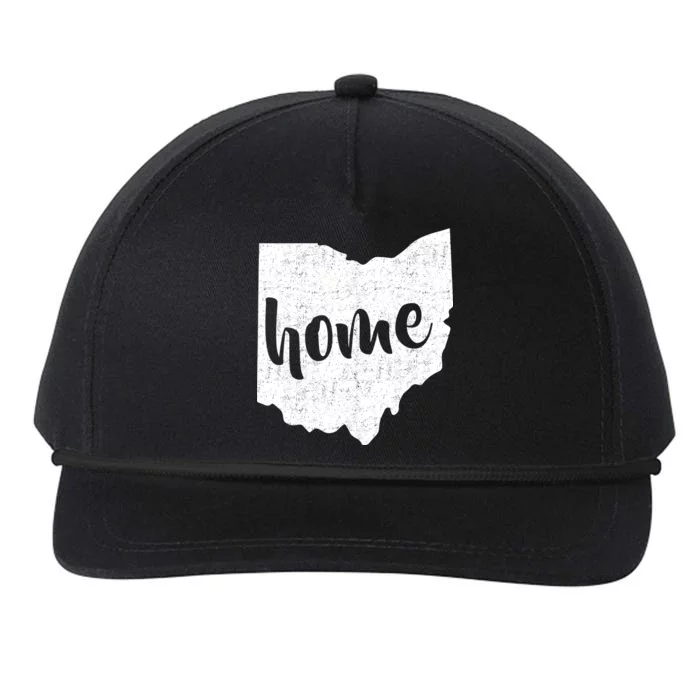 Ohio Home State Snapback Five-Panel Rope Hat