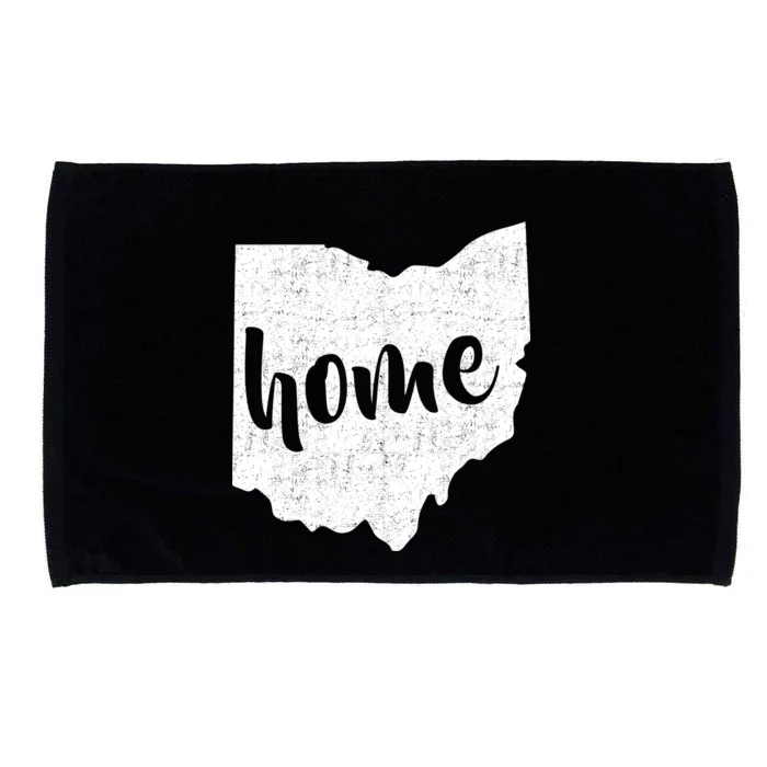 Ohio Home State Microfiber Hand Towel