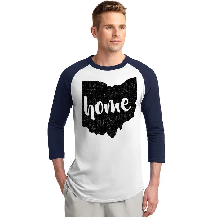 Ohio Home State Baseball Sleeve Shirt