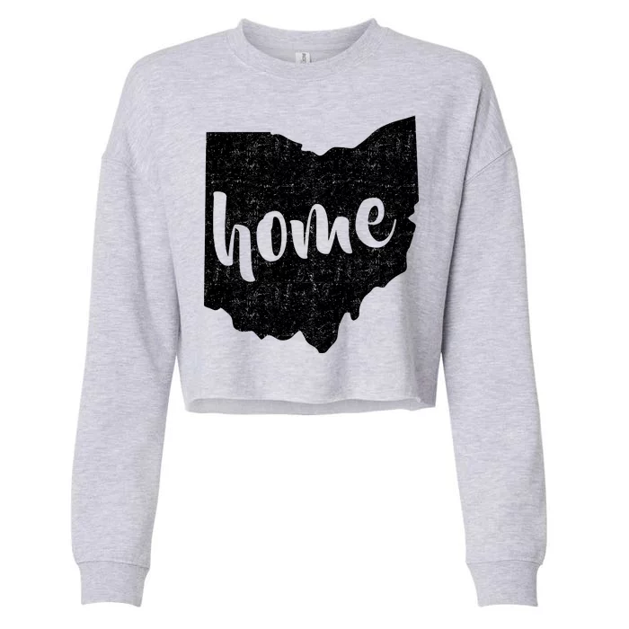 Ohio Home State Cropped Pullover Crew