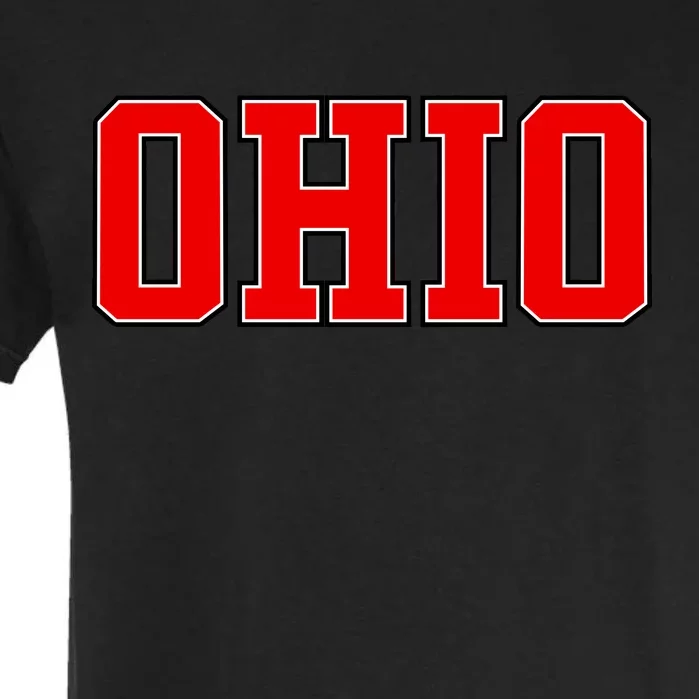 Ohio Jersey Block Logo Garment-Dyed Heavyweight T-Shirt