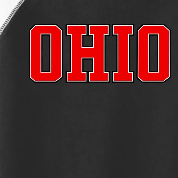 Ohio Jersey Block Logo Toddler Fine Jersey T-Shirt