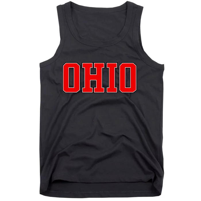 Ohio Jersey Block Logo Tank Top