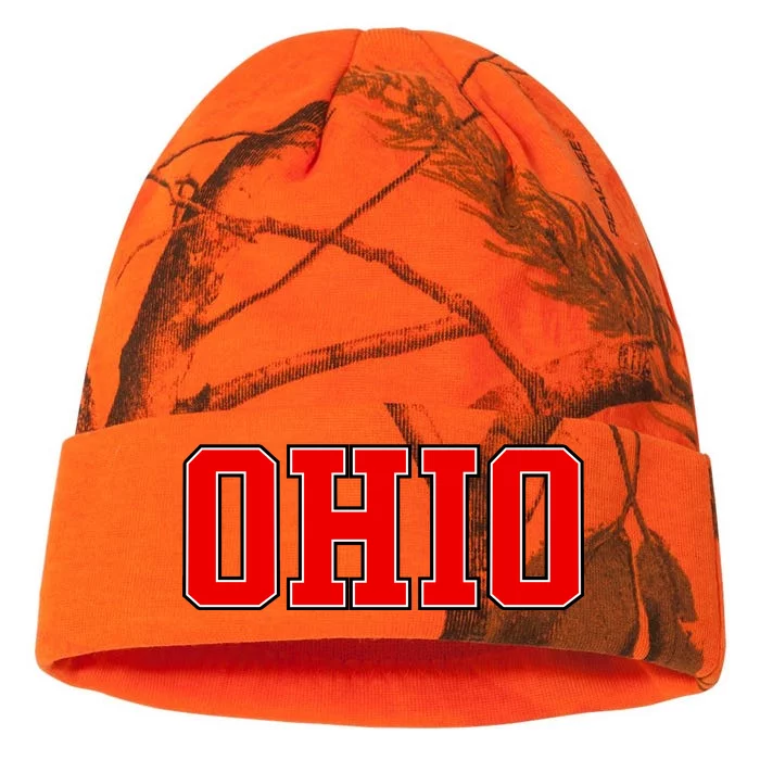 Ohio Jersey Block Logo Kati - 12in Camo Beanie