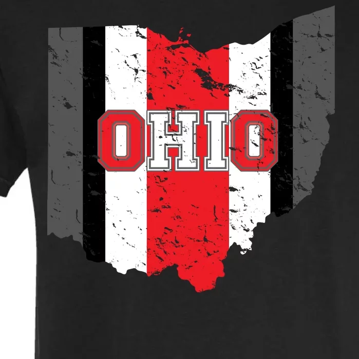 Ohio State Pride Striped Garment-Dyed Heavyweight T-Shirt