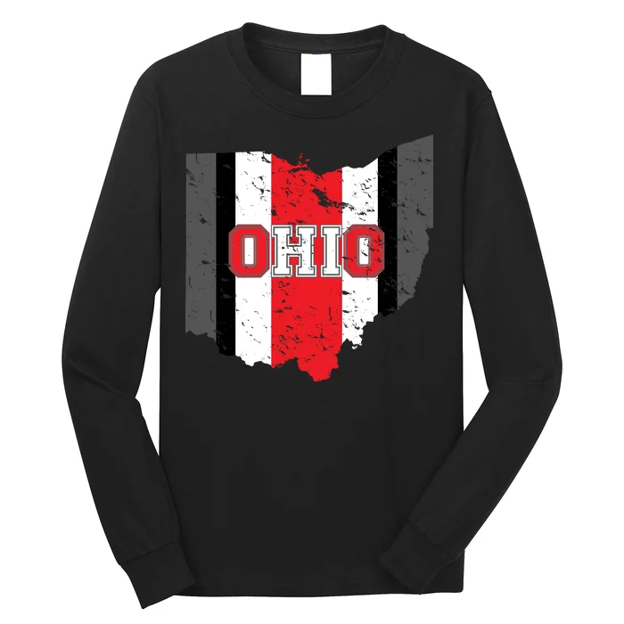 Ohio State Pride Striped Long Sleeve Shirt