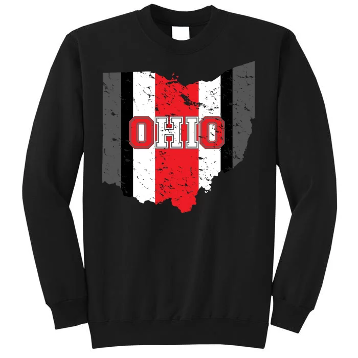 Ohio State Pride Striped Tall Sweatshirt