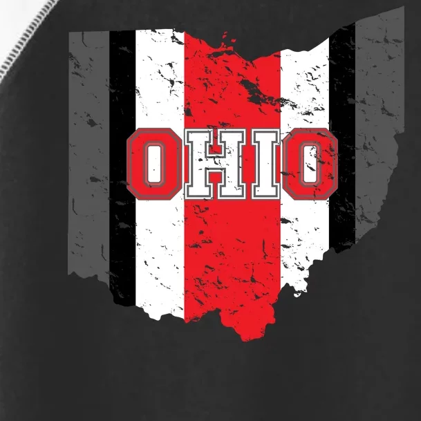 Ohio State Pride Striped Toddler Fine Jersey T-Shirt