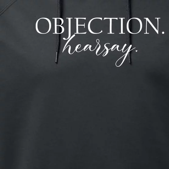 Objection Hearsay Johnny Depp Performance Fleece Hoodie