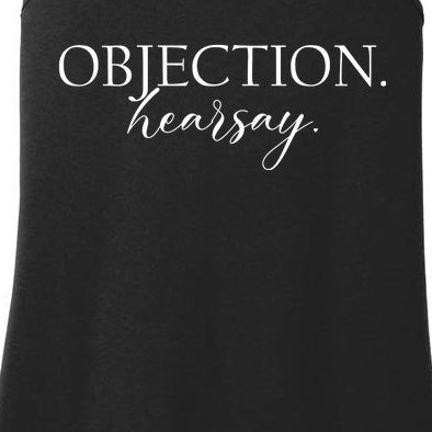 Objection Hearsay Johnny Depp Ladies Essential Tank