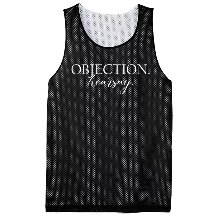 Objection Hearsay Johnny Depp Mesh Reversible Basketball Jersey Tank