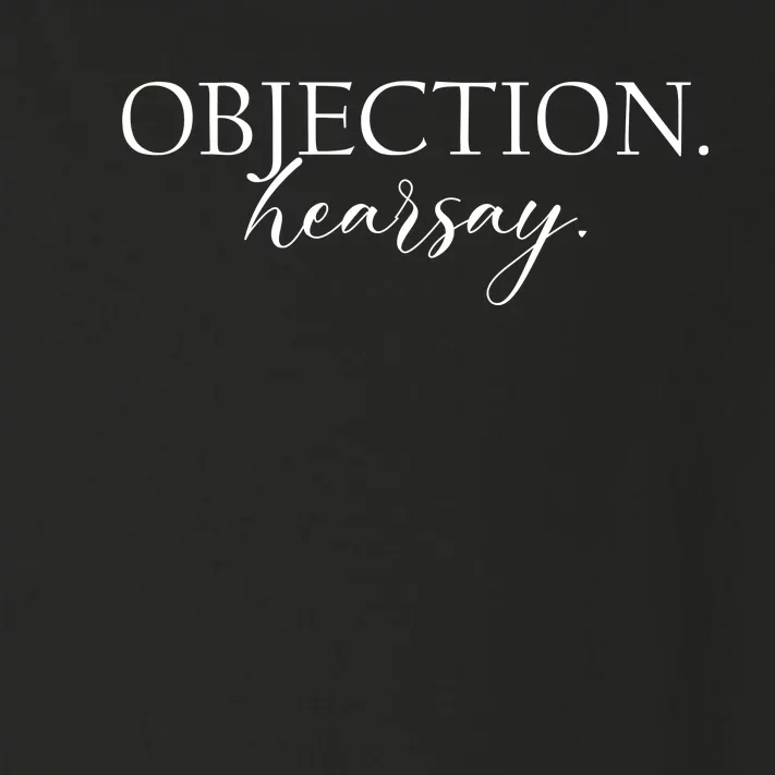 Objection Hearsay Johnny Depp Toddler Long Sleeve Shirt