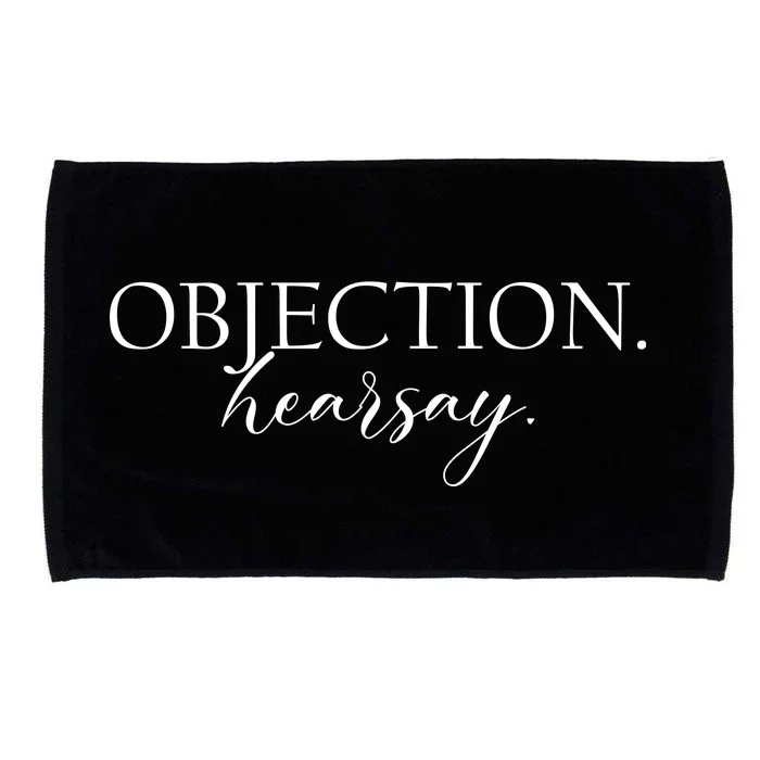 Objection Hearsay Johnny Depp Microfiber Hand Towel