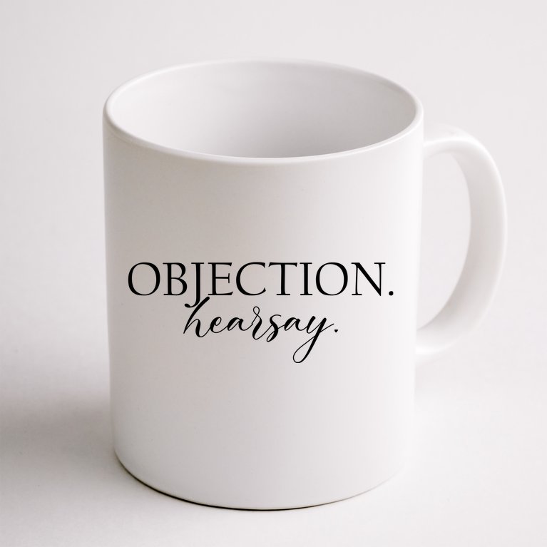 Objection Hearsay Johnny Depp Coffee Mug