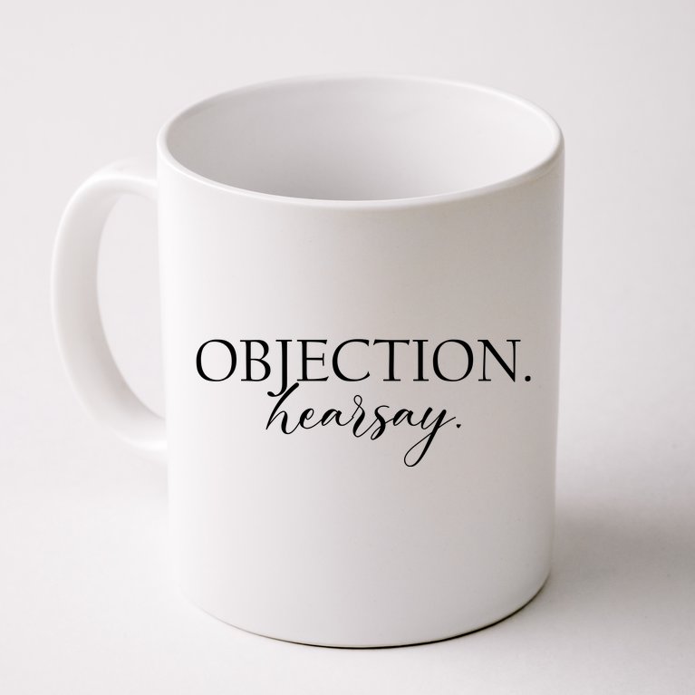Objection Hearsay Johnny Depp Coffee Mug