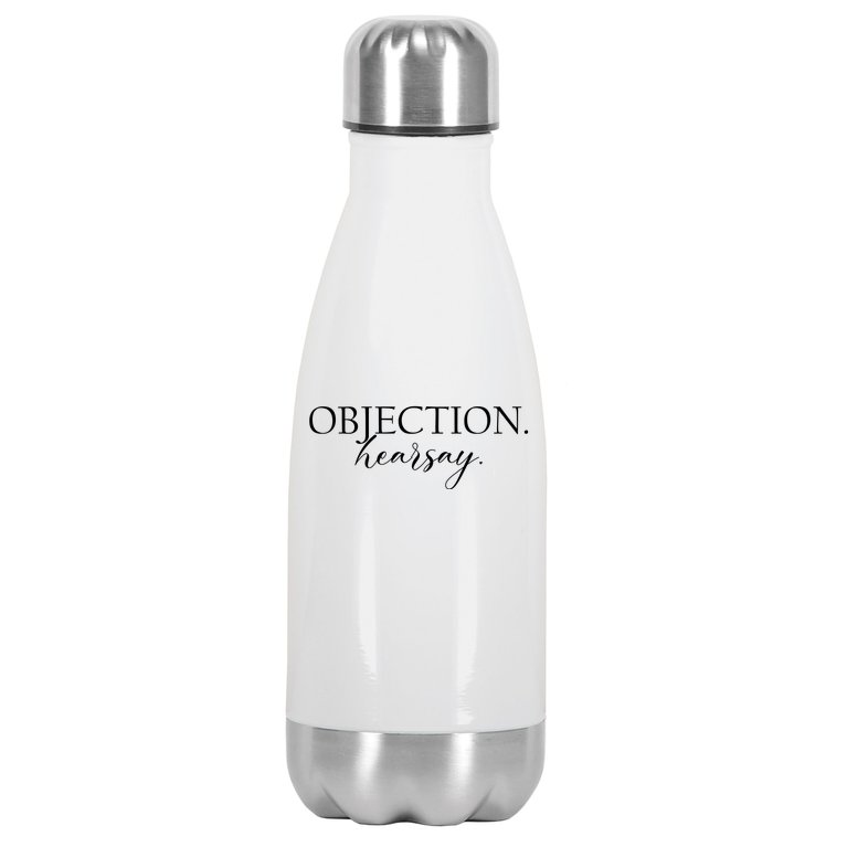 Objection Hearsay Johnny Depp Stainless Steel Insulated Water Bottle