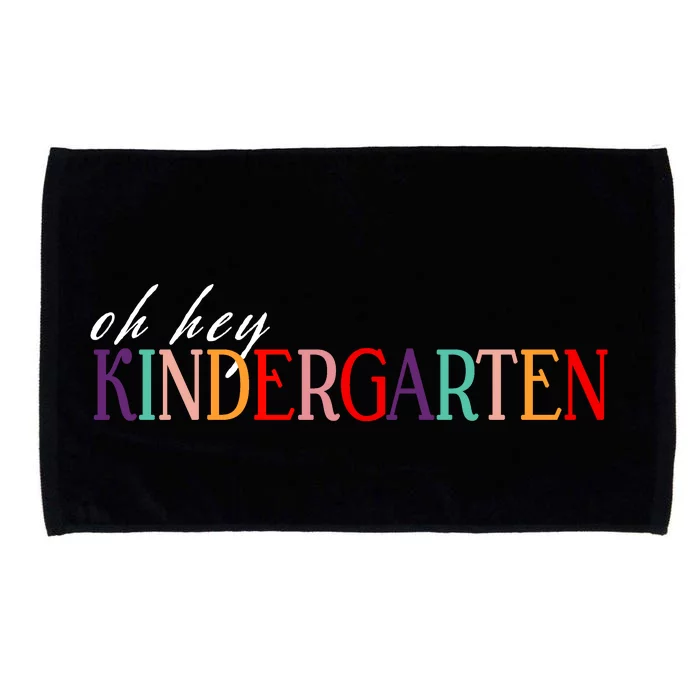 Oh Hey Kindergarten Microfiber Hand Towel