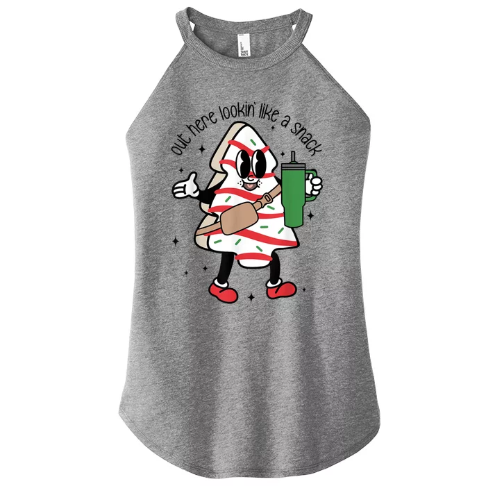 Out Here Lookin Like A Snack Gift Women’s Perfect Tri Rocker Tank