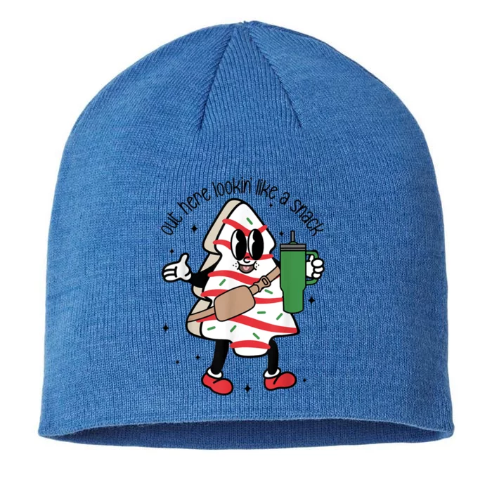 Out Here Lookin Like A Snack Cute Gift 8 1/2in Sustainable Knit Beanie