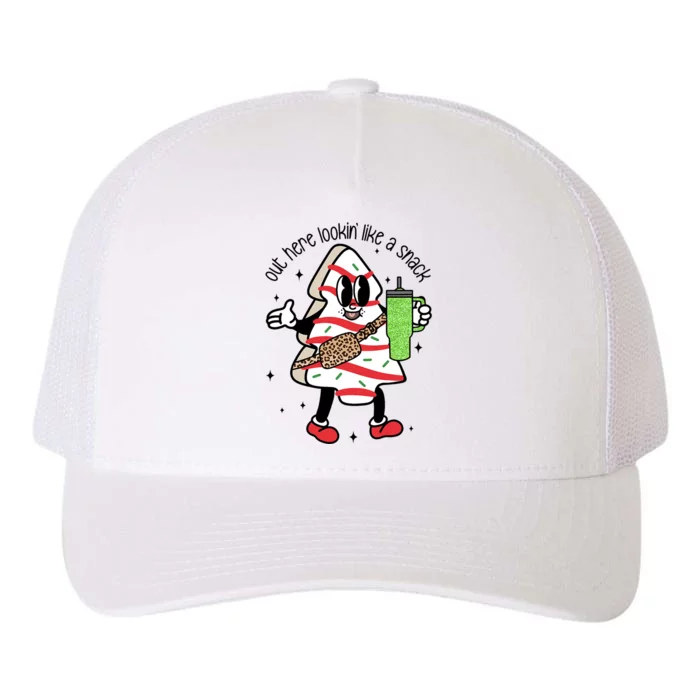 Out Here Lookin Like A Snack Yupoong Adult 5-Panel Trucker Hat