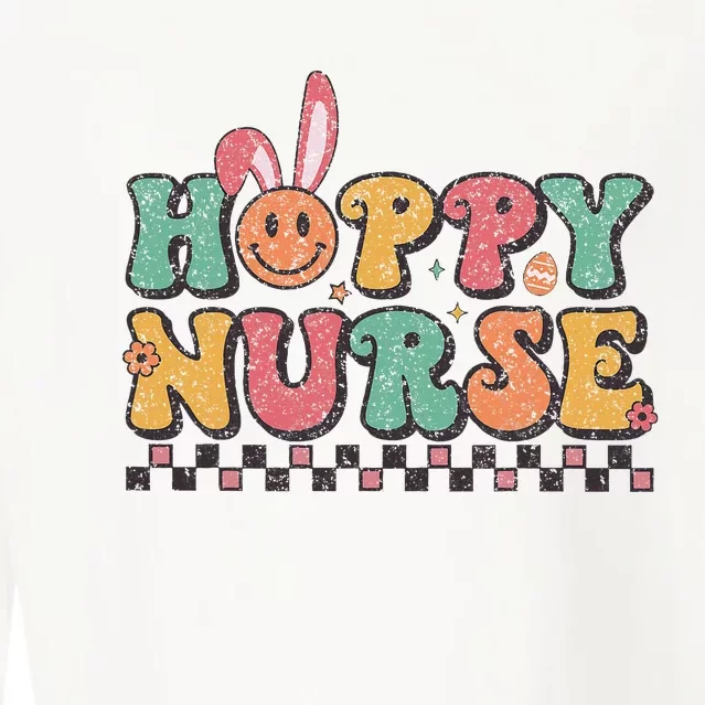 One Hoppy L&D Nicu Icu Picu Cardiac Nurse Easter Cropped Pullover Crew