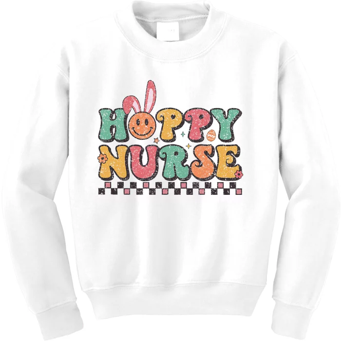 One Hoppy L&D Nicu Icu Picu Cardiac Nurse Easter Kids Sweatshirt