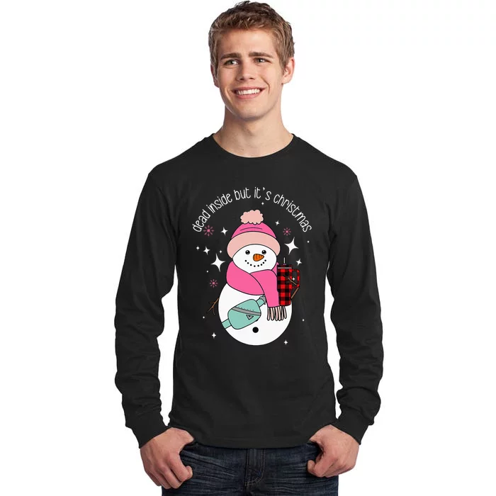 Out Here Looking Like A Snack Cute Boo Jee Xmas Snowman Tall Long Sleeve T-Shirt