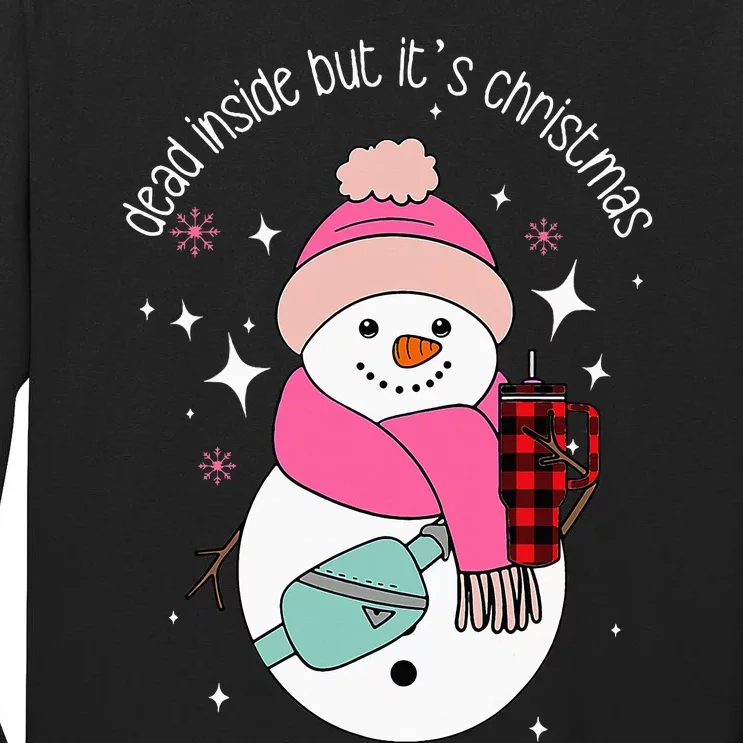 Out Here Looking Like A Snack Cute Boo Jee Xmas Snowman Tall Long Sleeve T-Shirt