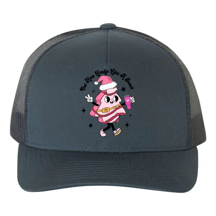 Out Here Lookin Like A Snack Christmas Gift Yupoong Adult 5-Panel Trucker Hat