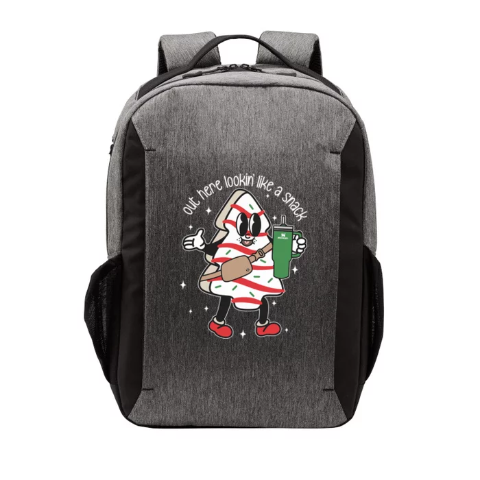 Out Here Looking Like A Snack Cute Boo Jee Xmas Trees Cakes Gift Vector Backpack